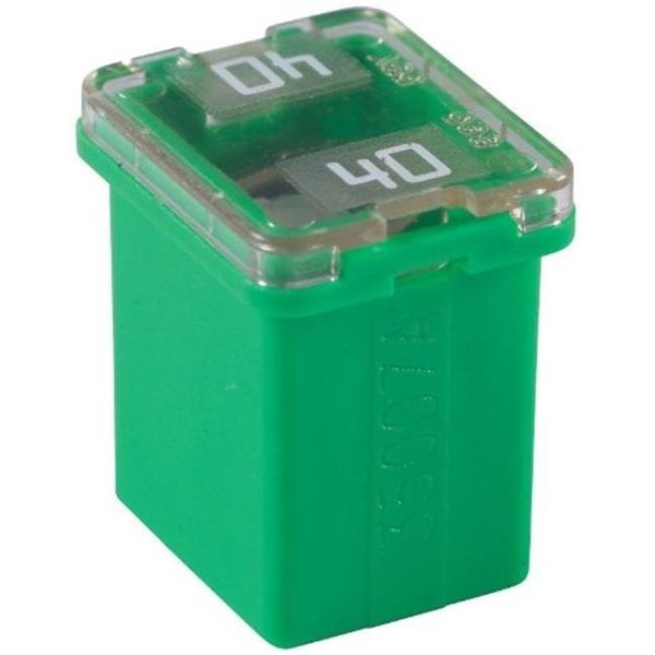 Eaton Bussmann Bussmann B6P-BPFMX40LPR Low-Profile Female Maxi Fuses-Green B6P-BPFMX40LPR